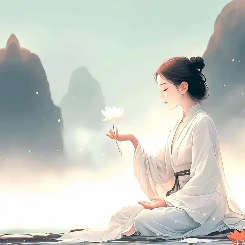 真正治愈自己的,其实只有自己 道系头像 即使山高水远,我也愿为你而来