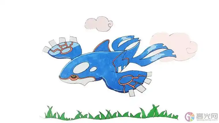 盖欧卡简笔画 - 学院 - 摸鱼网 - ∑(っ°Д°;)っ 让世界更萌~ mooyu