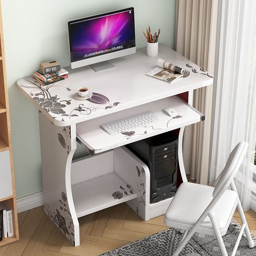 简约电脑桌台式家用宿舍学生学习小桌子租房卧室简易写字台办公桌
