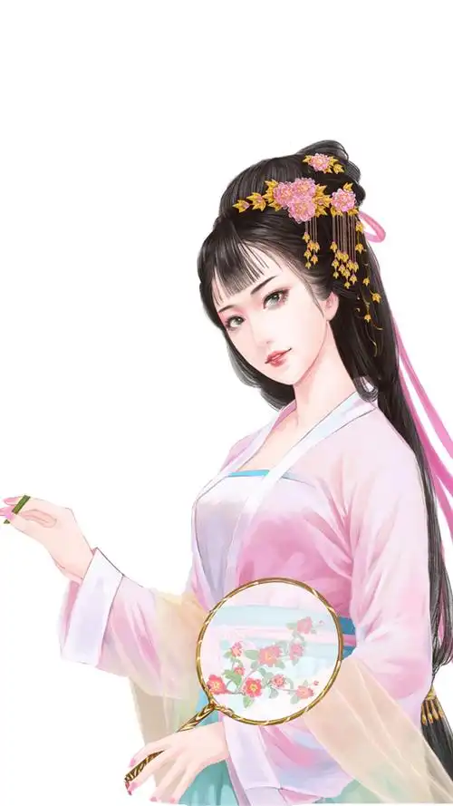 广袖流云,琴曲指尖凝,清水芙蕖脱尘嚣.【古风立绘】