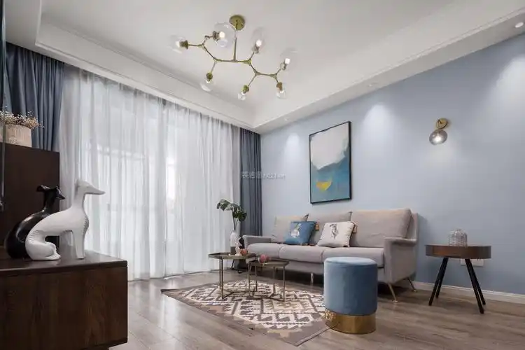 客厅背景墙颜色搭配效果图 客厅背景墙颜色效果图