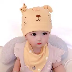 三个月宝宝帽子薄款