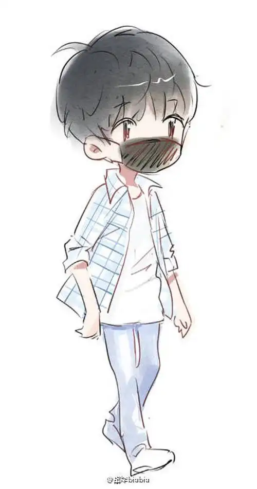 王源卡通形象cr:logo