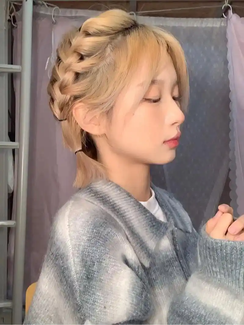 短发编发教程|这个双麻花直接封神!