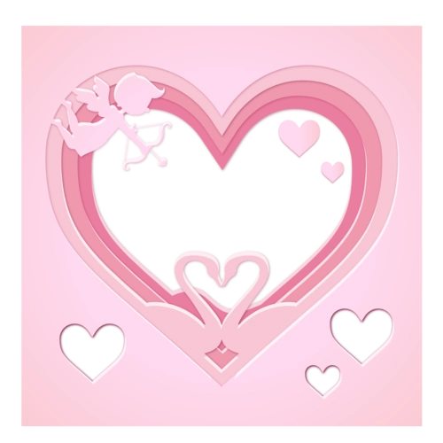 520浪漫爱心情人节创意装饰图案