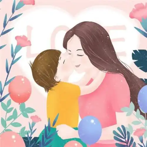 母爱无私唯美图片头像 温暖温馨妈妈和孩子的头像_感情头像_头像屋