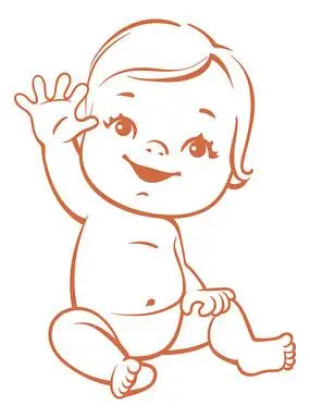 漫画风婴儿素材13张