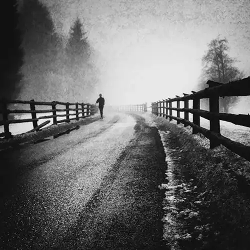 美图鉴赏 | ando fuchs的孤独黑白影像