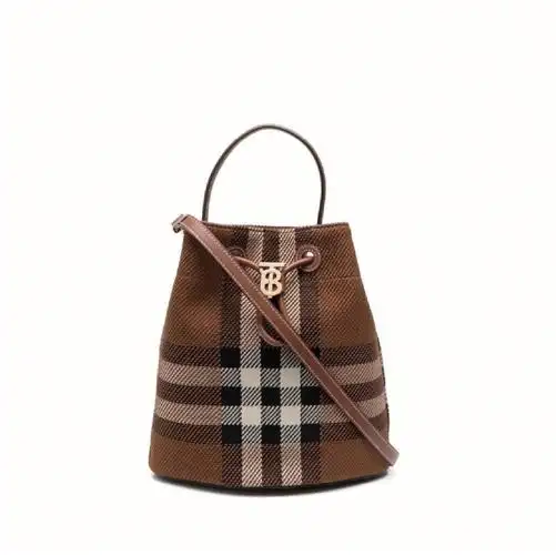 burberry 女士格纹tb水桶包 11600