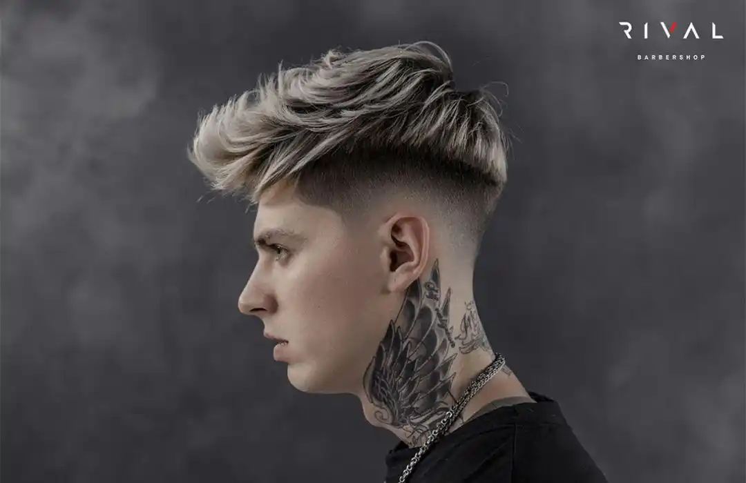 男士低中高渐变发型