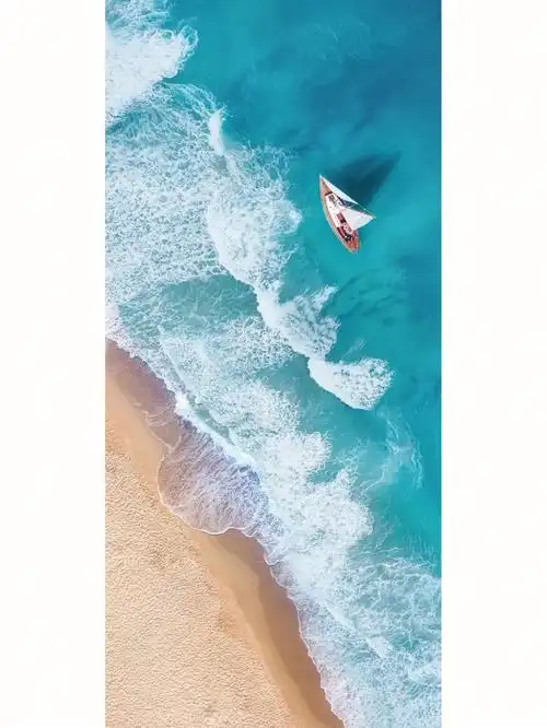 壁纸分享  #高清壁纸 #海滩  #带你去看海