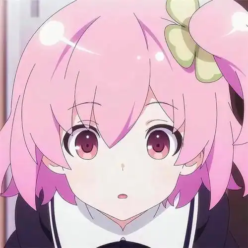 少女心动漫女生头像粉色系可爱图片