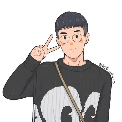 手绘帅气男生头像,快来挑一张