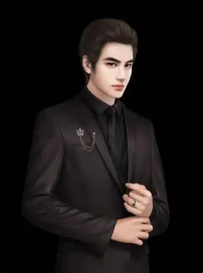 手绘现代美男——侵删