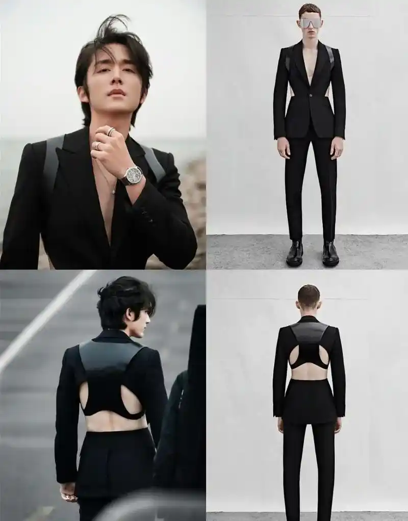 粉丝都在夸张新成身材太好,还建议内娱男明星都按照张新成这个身材卷