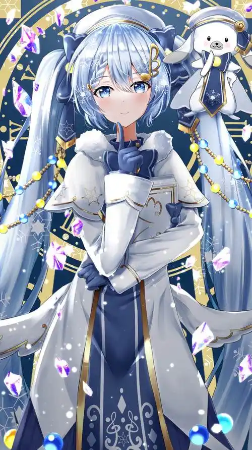 时计ちゃん|ゐ透的初音未来壁纸插画图片