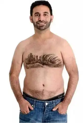 玩过胸毛吗?想不想做个有趣的胸毛男?