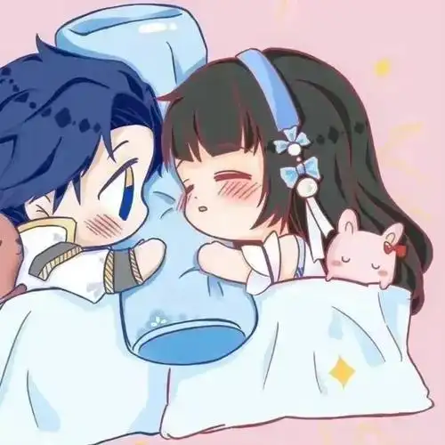 情侣头像一对两张那些土味情话文案句句都肉麻