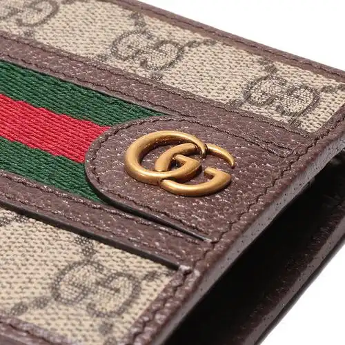 古驰gucci男士短款对折钱包钱夹59760996iwt