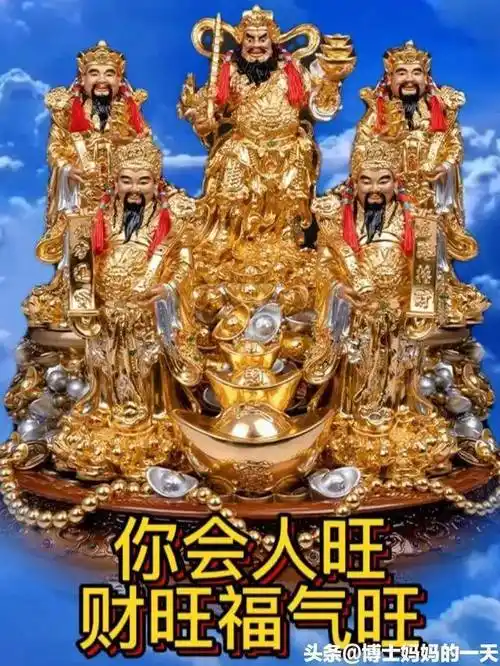 你被财神盯上了 从今以后人旺财旺运气旺事业旺 财运亨通 万事如意_所