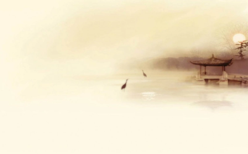 中国水墨画图片唯美淡雅