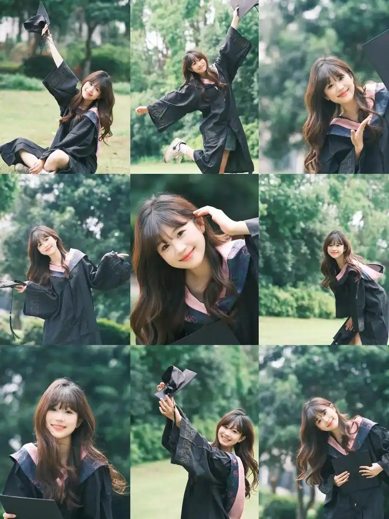 毕业季|学士服姿势这样拍更上镜6015