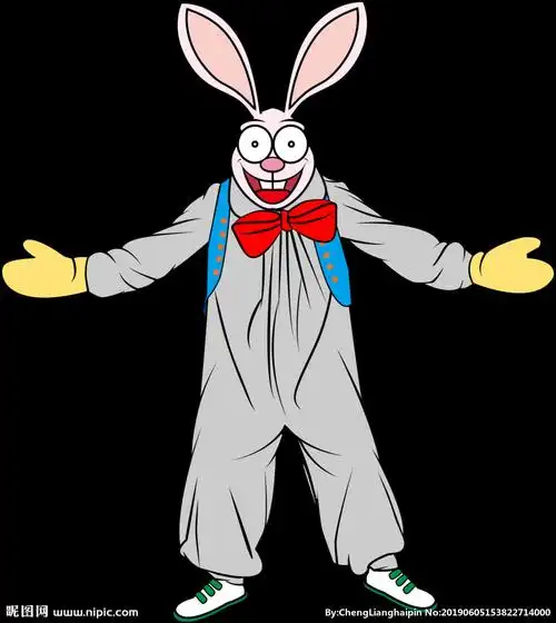 兔子设计图__动漫人物_动漫动画_设计图库_昵图网nipic.com