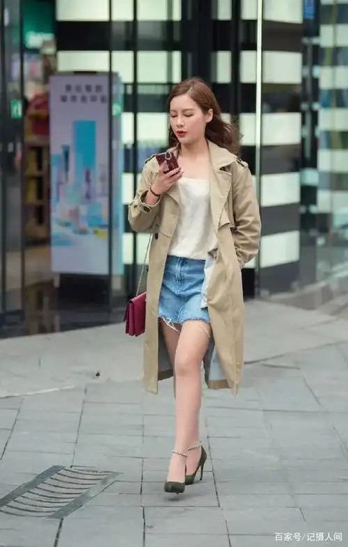 时尚高跟鞋穿搭,简约的搭配也有魅力