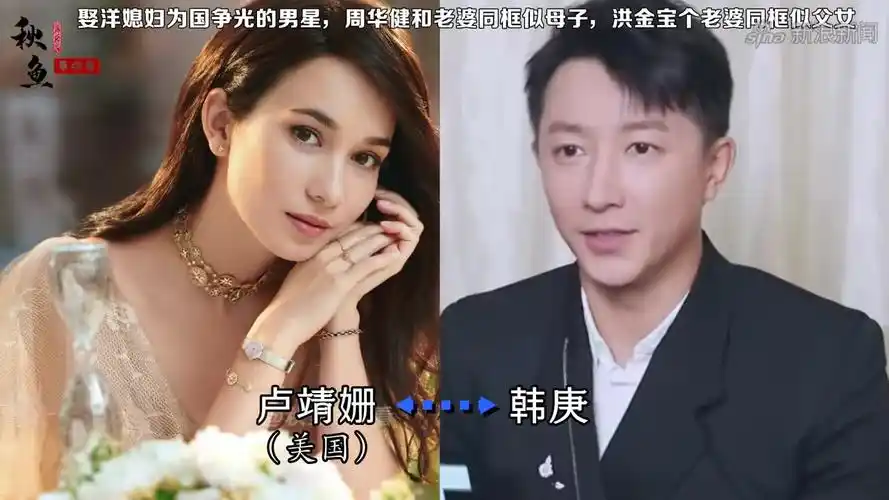 娶洋媳妇的男星,周华健和老婆同框似母子,洪金宝和老婆似父女!