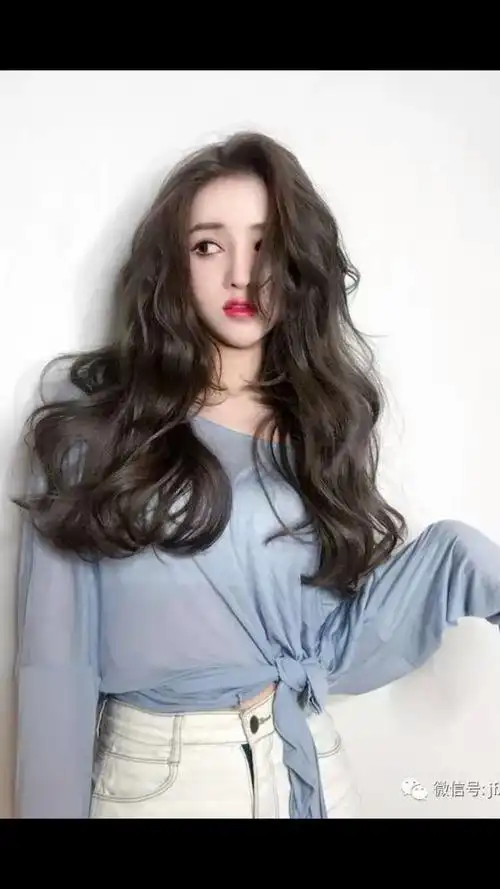 长发大卷-纹理卷-水波纹