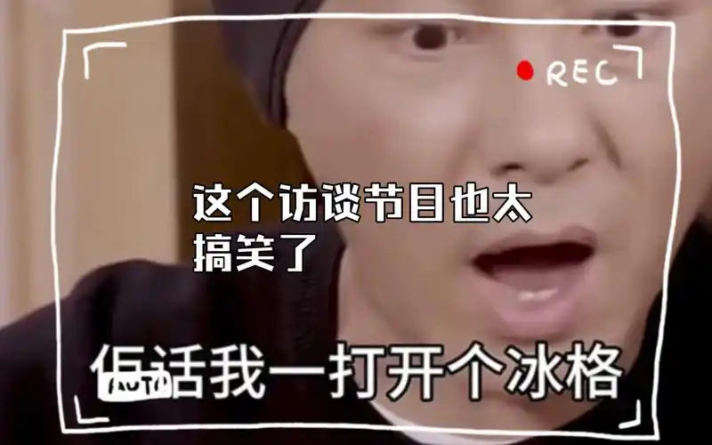 这个访谈节目也太搞笑了.张卫健这也太搞怪了.