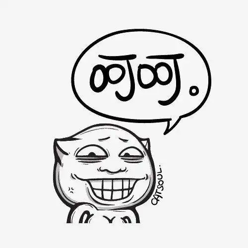 奸笑表情包简笔画