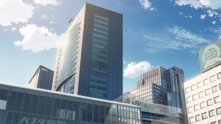 你的名字唯美浪漫插画桌面壁纸-卡通动漫-手机壁纸下载-美桌网