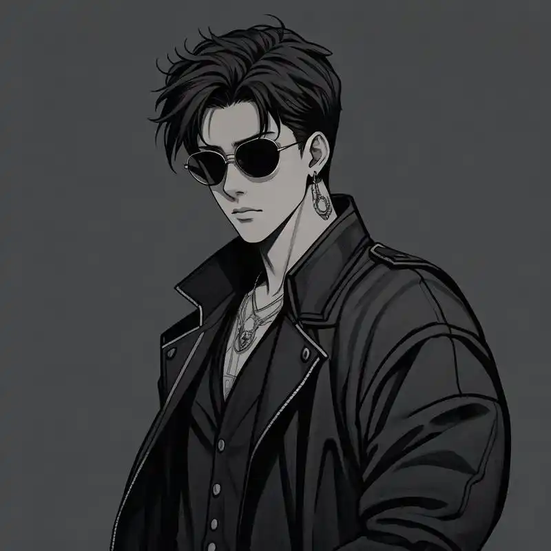 黑社会大哥头像|霸气侧漏 宝宝们,看看这款黑社会大哥头像,是不是霸气