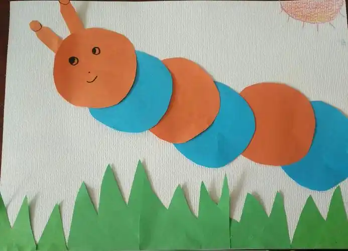 大通桥幼儿园停课不停学中班手工