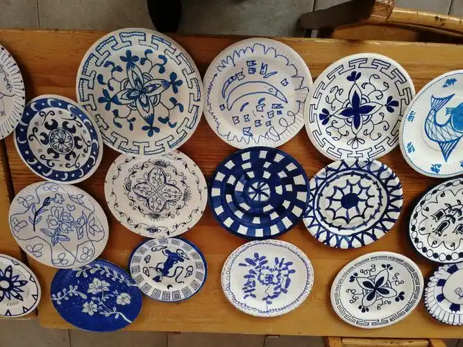 第五幼儿园苗苗一班"手绘青花瓷"亲子活动