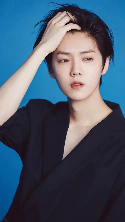 有没有关于鹿晗的惊艳照片可以做壁纸套图的