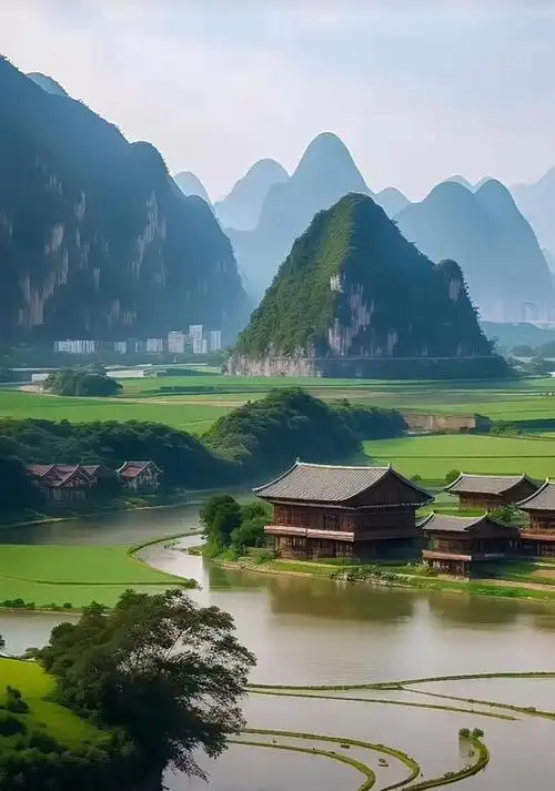 一个富饶美丽的地方,被誉为人间仙境,那里的山水如画,风景如诗