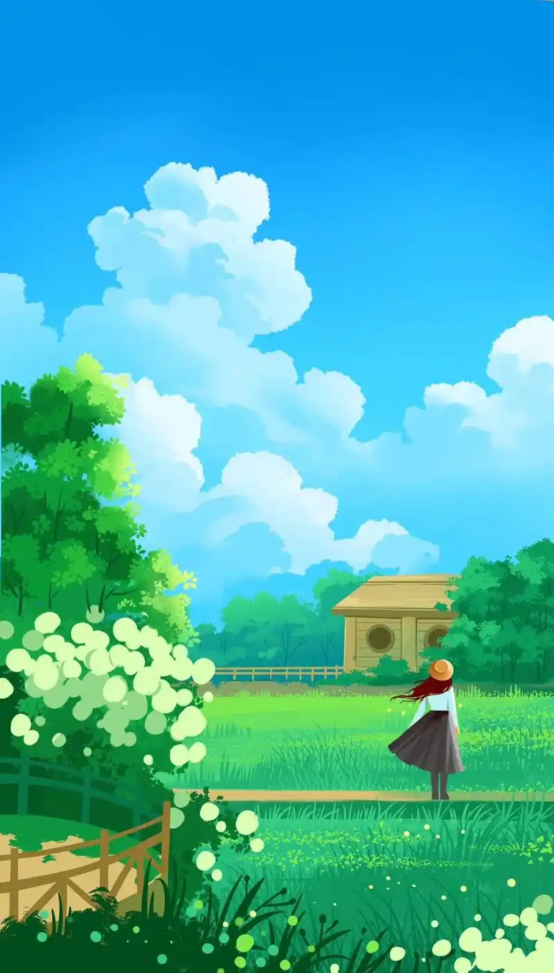 场景插画习作.#创作灵感 都是直播时候画的场景速涂,一张平均 - 抖音