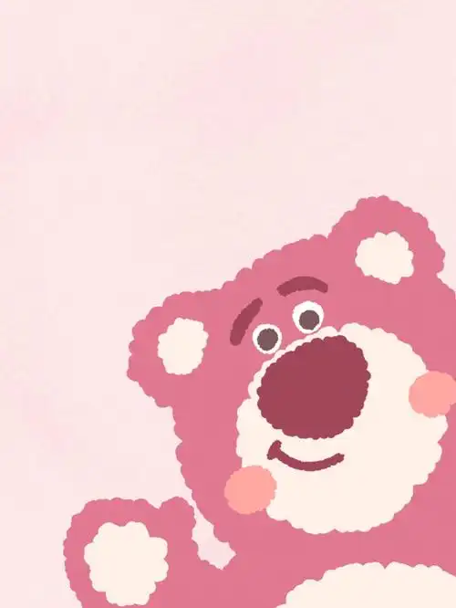 新鲜的草莓熊壁纸