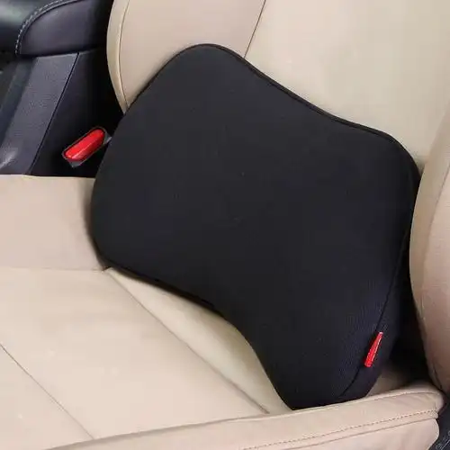 帮汇汽车腰靠护腰靠垫汽车座椅靠背车用腰枕办公室记忆棉迷你小号腰垫