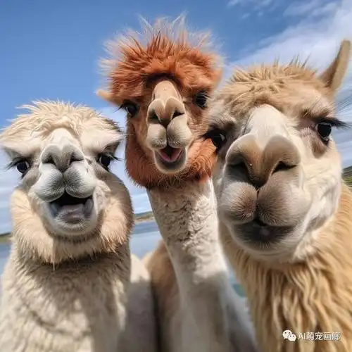 笑容是世界上最美丽的语言,今天,我们将与大家分享12张满脸笑容的羊驼