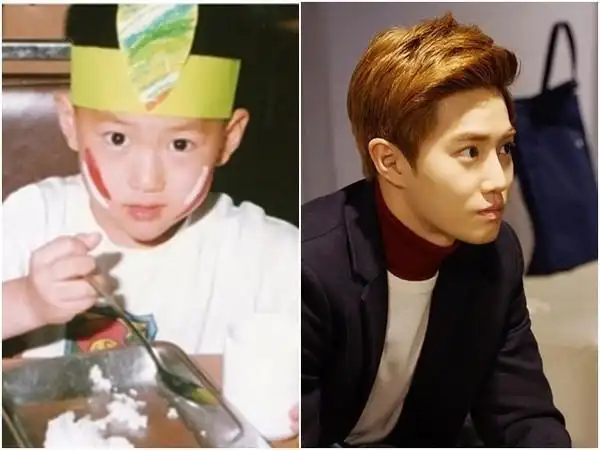 exo超萌童年照盘点! kai,suho从小就"霸气侧露"