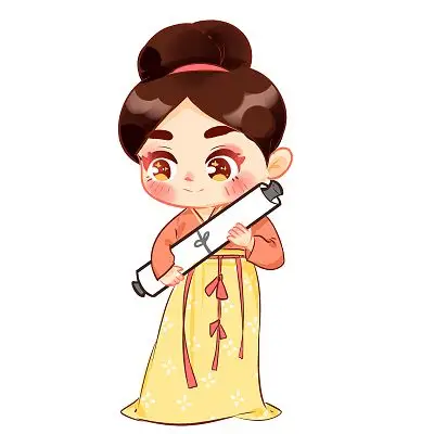 古代动漫人物素材