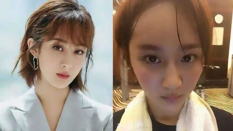 杨紫到底有没有整容现场卸妆后瞬间清醒过来