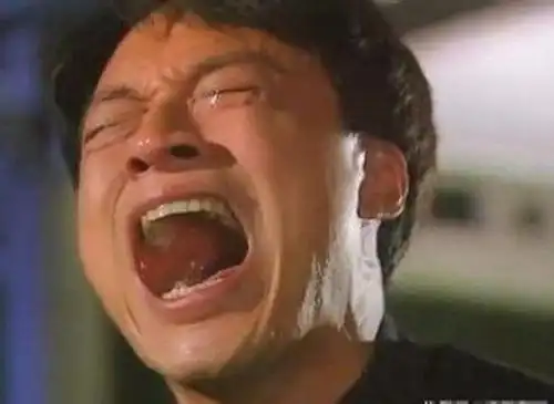 男星哭得撕心裂肺 对不起看到最后我还是笑了(组图)