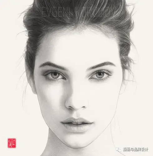 大神超强铅笔妹子肖像一样是用铅笔画为啥你画的那么烂