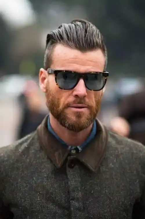 帅到爆的男人发型 大背头发型教材-欧美发型-帅哥发型网