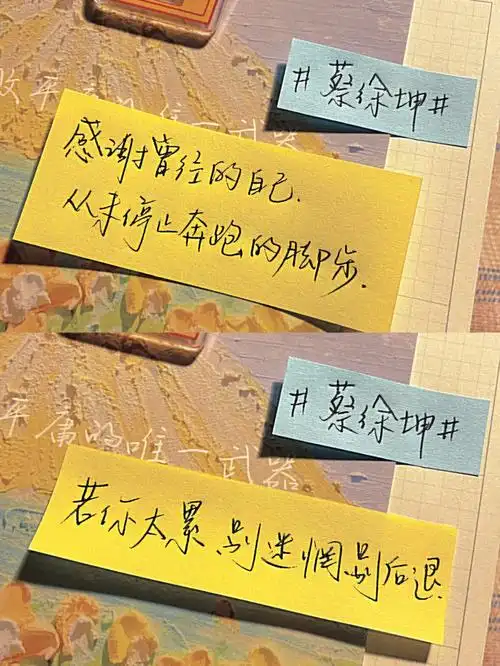 文案  #手写摘抄  #手写  #蔡徐坤语录  #蔡徐坤  #语录  #蔡徐坤ikun