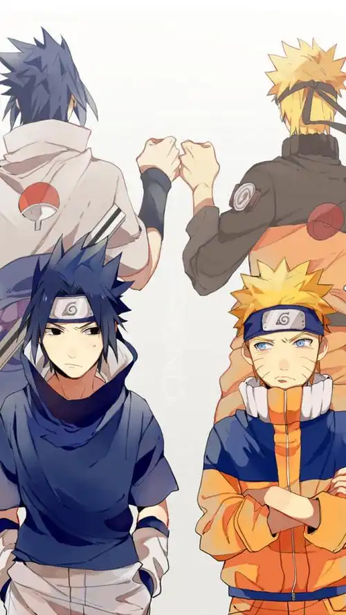 火影忍者主角人物帅气3d手绘手机壁纸